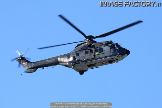 2017-09-16 Base Aerienne Sion 1167 AS332M1 Super Puma